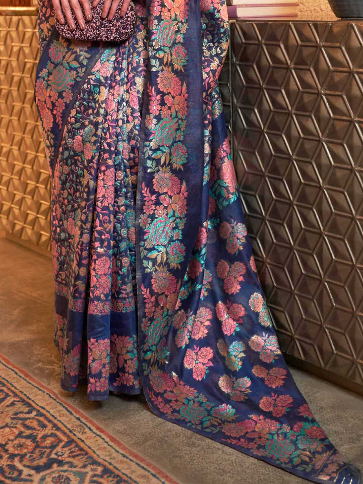 Sarees, Handloom Saree, Kashmiri Saree, Modal Saree, Designer Saree, Wedding Saree, Party Wear Saree, Luxury Saree, Ethnic Wear for evening gatherings, weddings, festive celebrations, and formal events.