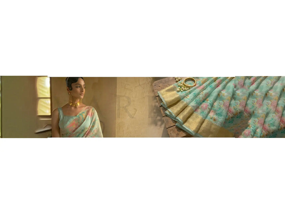 Cotton Linen Sarees – Lightweight Polycotton Drapes for Everyday Elegance