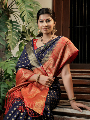 Katan Silk Saree - House of Vardha