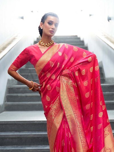 This Crimson Red–Gold Satin Silk saree is crafted with intricate woven zari accents, ideal for receptions, festive wear, and ethnic elegance. A timeless drape with regal charm. SKU 179002. This Crimson Red–Gold Satin Silk saree is crafted with intricate woven zari accents, ideal for receptions, festive wear, and ethnic elegance. A timeless drape with regal charm. SKU 179002.