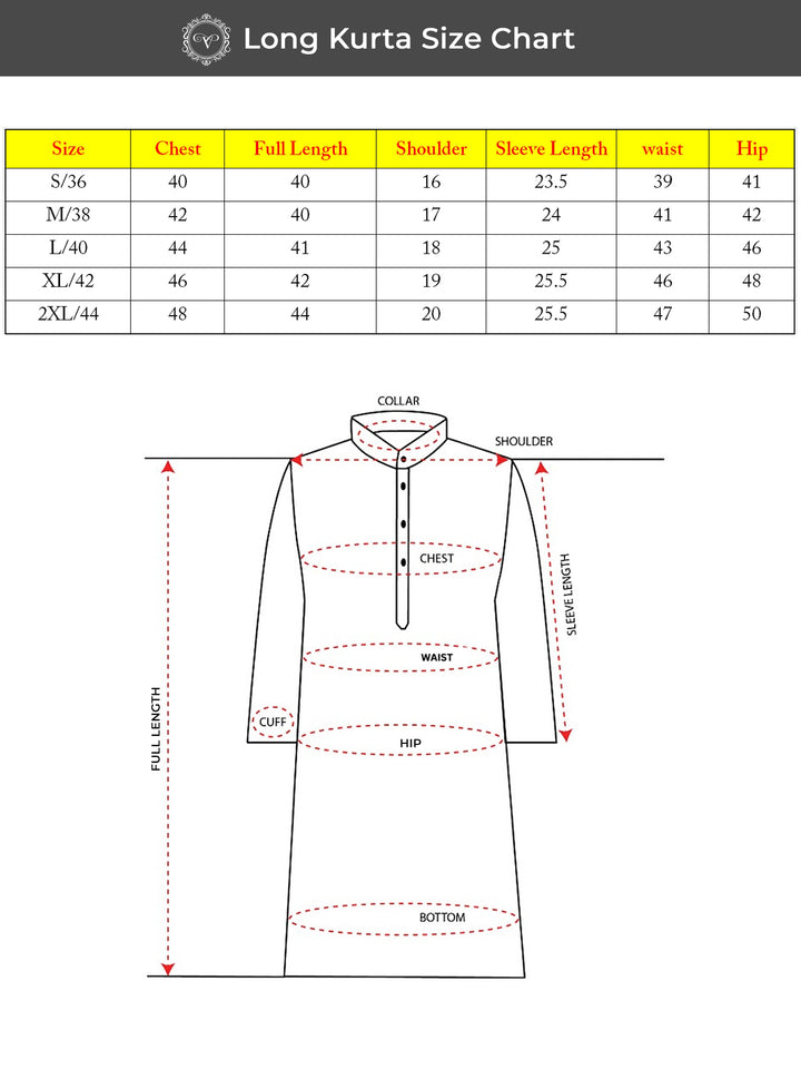 Light Yellow Kurta with Subtle Textured Striped